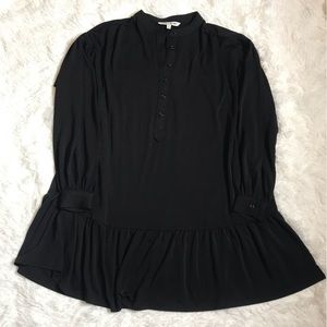 Elizabeth And James Black long sleeve mini dress size small